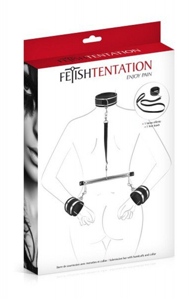 Fetish Tentation Barre de soumission avec menottes