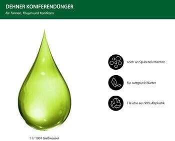 Dehner Koniferen-Dnger flssig 1 Liter ab 8.99  | Vergleiche 3 Angebote  auf idealo.de