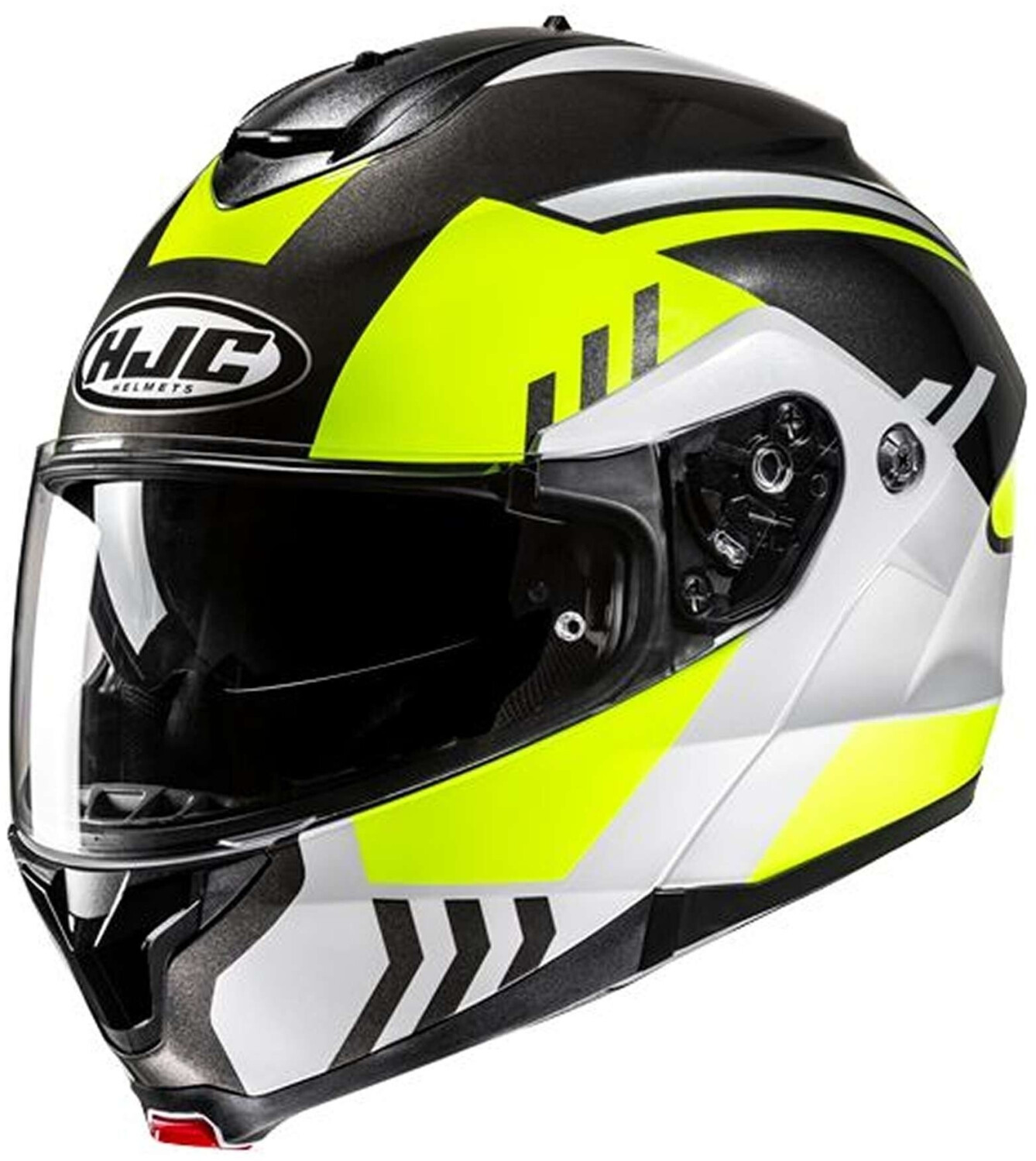 HJC C91N Kaon MC3H noir/gris/jaune fluo