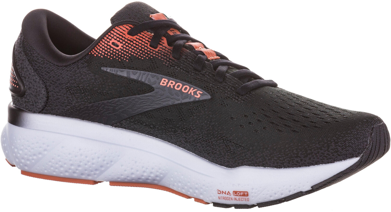 Brooks Ghost 16 (110418-1D-066) black/ebony/burntsienna