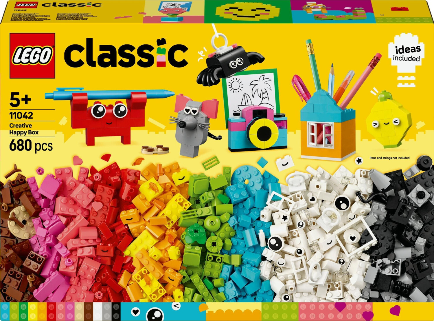 LEGO Classic - La boîte créative du bonheur (11042)