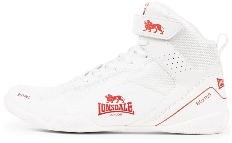 Lonsdale Boxing Shoes 1 Pair white red Lonsdale