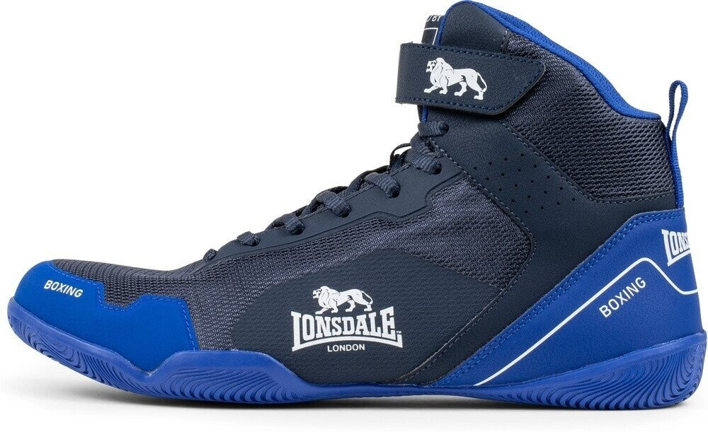 Lonsdale Boxing Shoes Navy Blue White Lonsdale