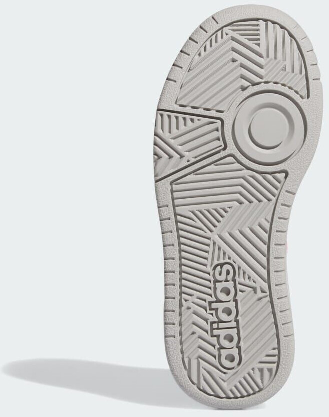 Adidas Hoops Schuh cloud weiB better scarlet grey two ab 39 00 Preisvergleich bei idealo