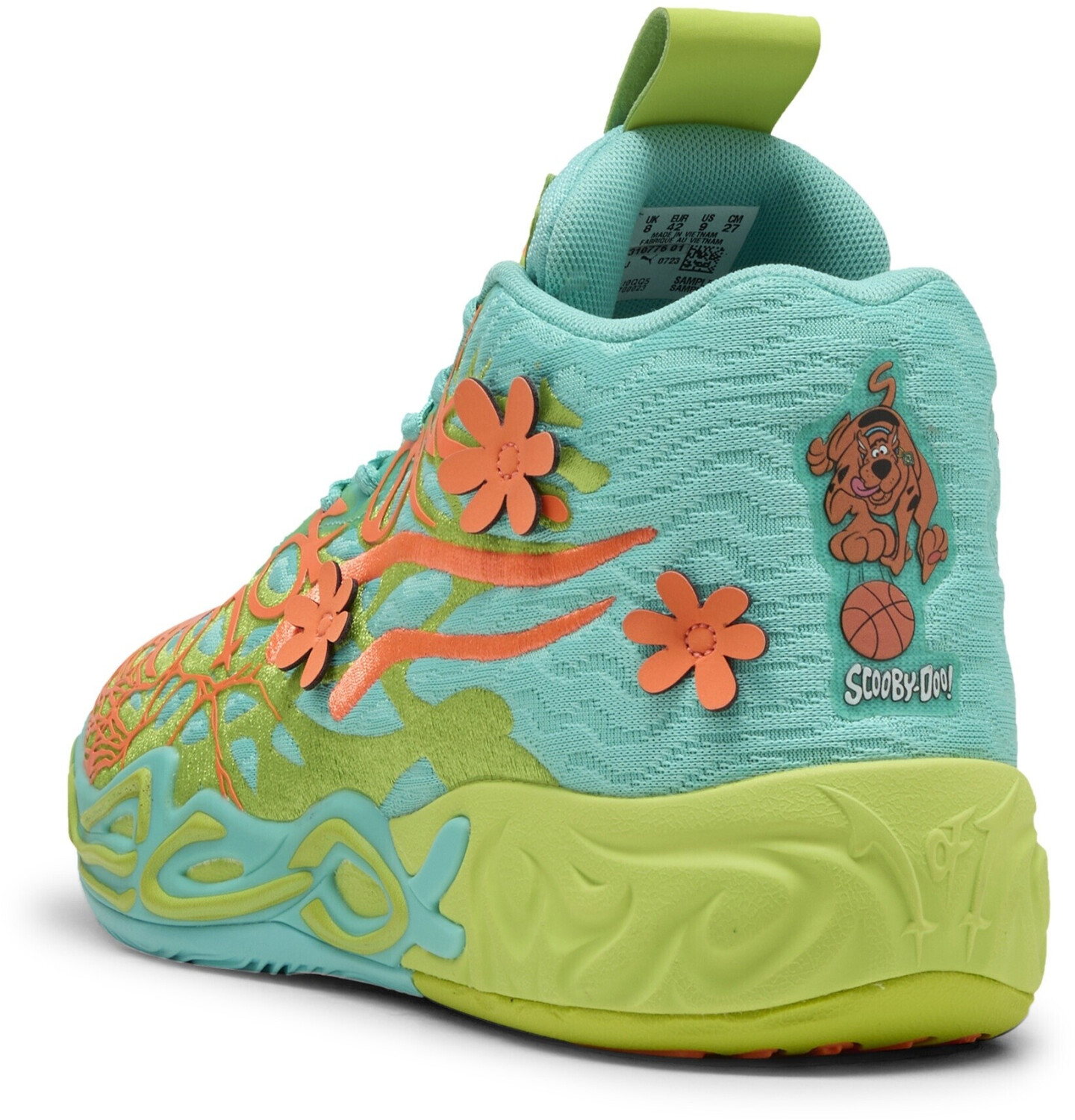 Puma MB 04 Scooby Doo Basketball Shoes gray green