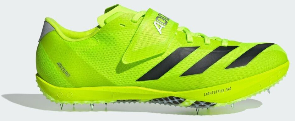Adidas Adizero HJ Track and Field Shoe lucid lemon core black silver metallic