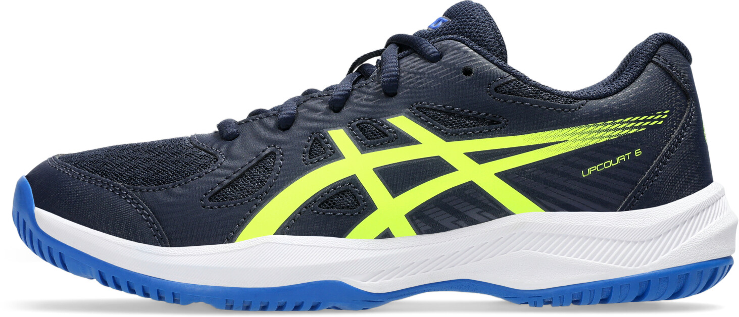 Asics Upcourt 6 GS midnight safety yellow 1074A045 401