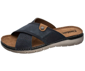 Mules Pour Homme Fischer Lukas - Cuir Synthétique, Semelle Légère, Couleur Océan, Pointure 7 UK (40-41 EU Environ)