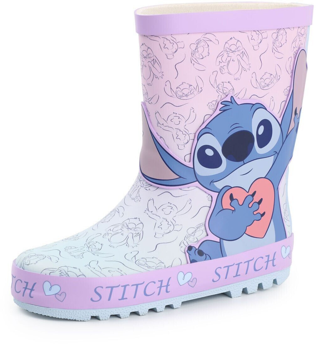 Disney Lilo Stitch Purple Rain Boots