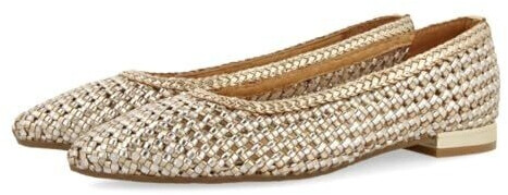 Gioseppo Atherton Ballet flat gold silver