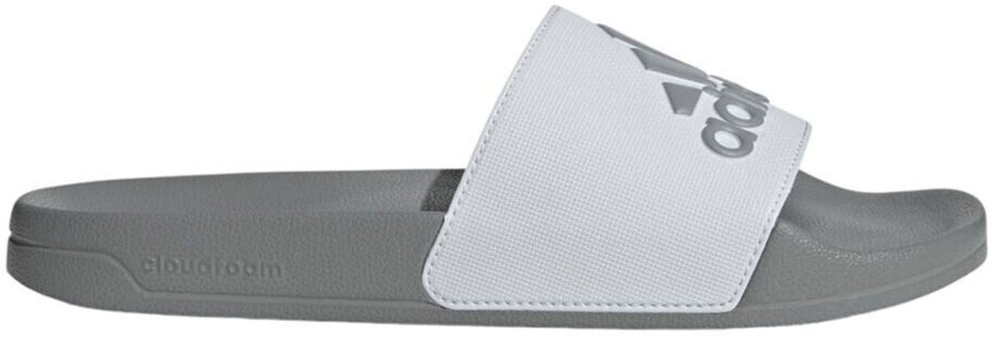 Adidas Adilette Badeschuh grau offwhite ab 15 26 Preisvergleich bei idealo