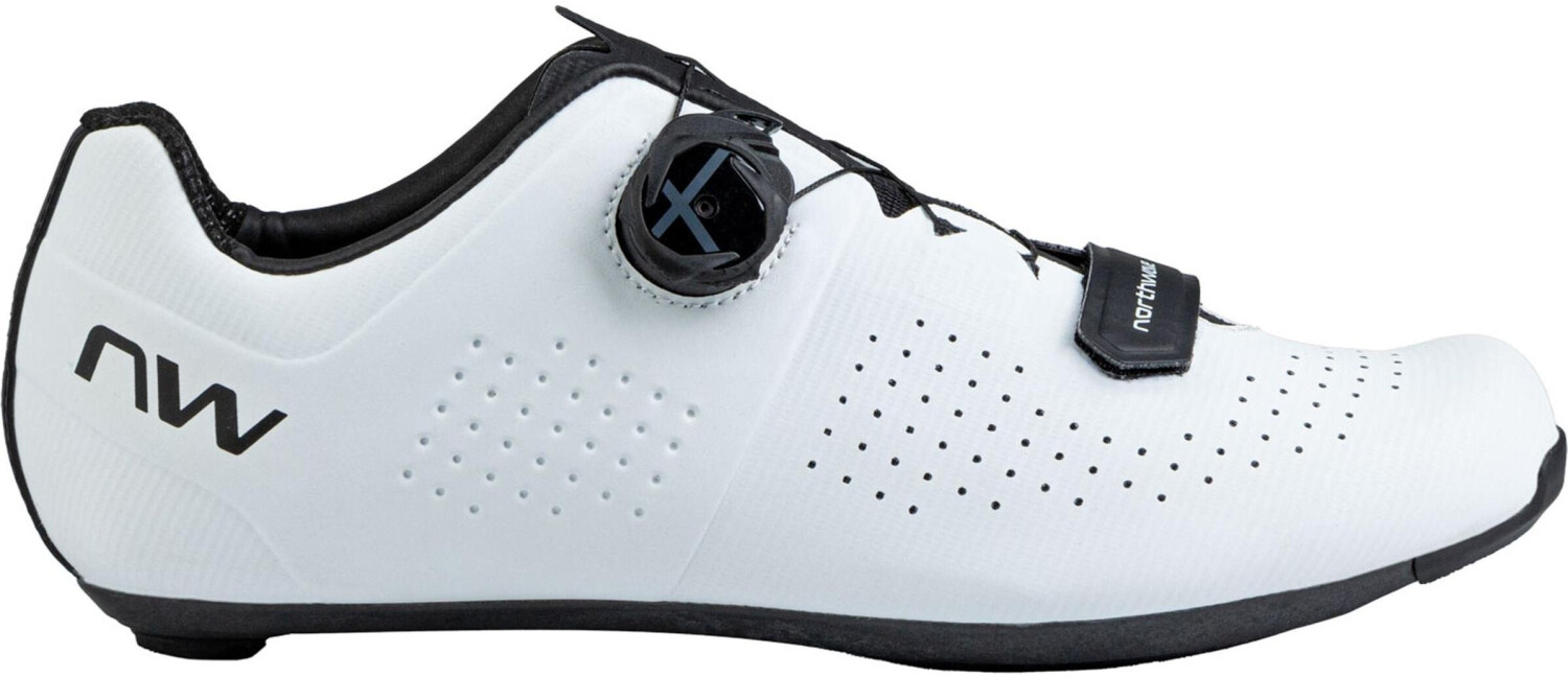 Northwave Storm Carbon Road Bike Shoes white black 2025