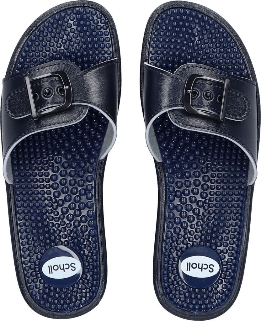 Scholl New Massage Sandals blue