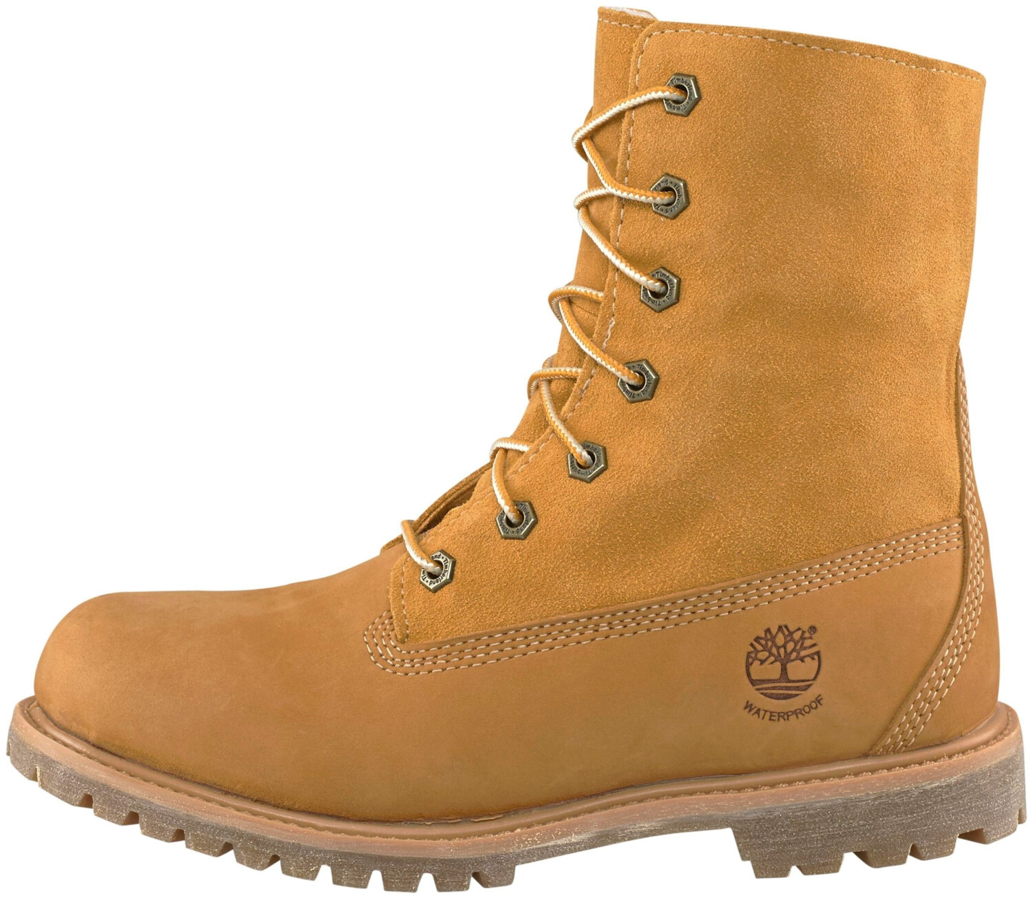Timberland TL Authentic Mid Warm Lined WP Boot Winter Shoes orange brown