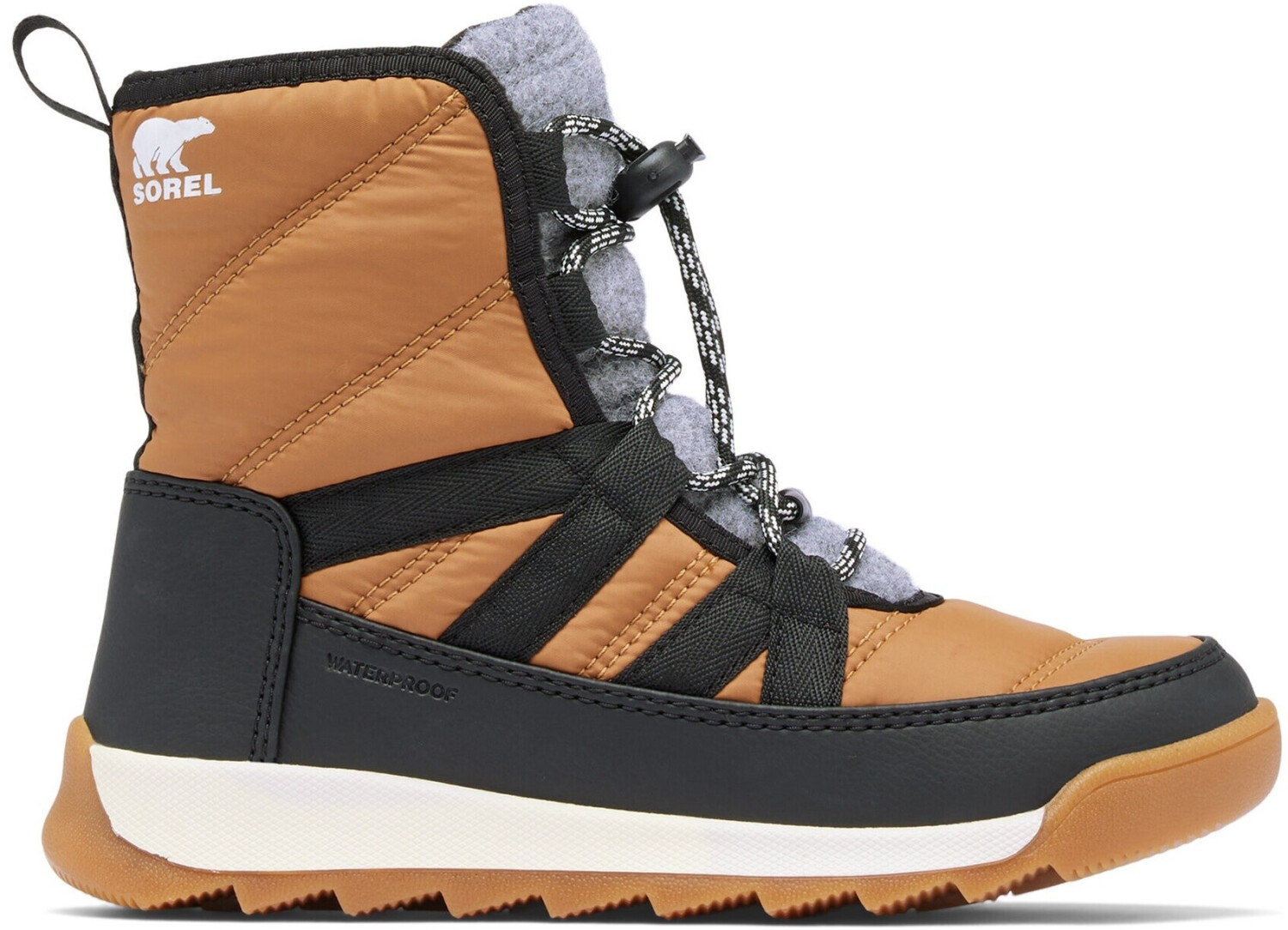 Sorel Whitney II Plus Puffy Kids Lace-up Boots waterproof