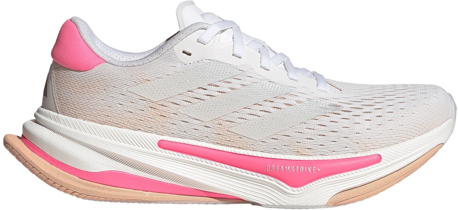 Adidas Prima Running Shoe Cloud White Silver Metallic Lucid Pink