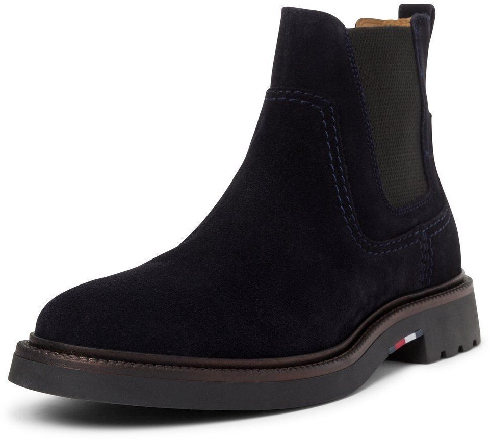 Tommy Hilfiger HILFIGER COMFORT LWT SUEDE CHEL Boots blue desert sky