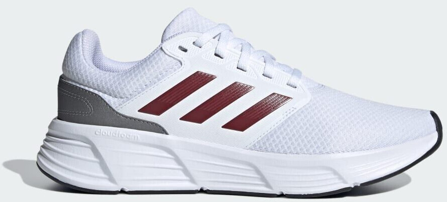 Adidas Galaxy 6 Running Shoe cloud white shadow red iron metallic
