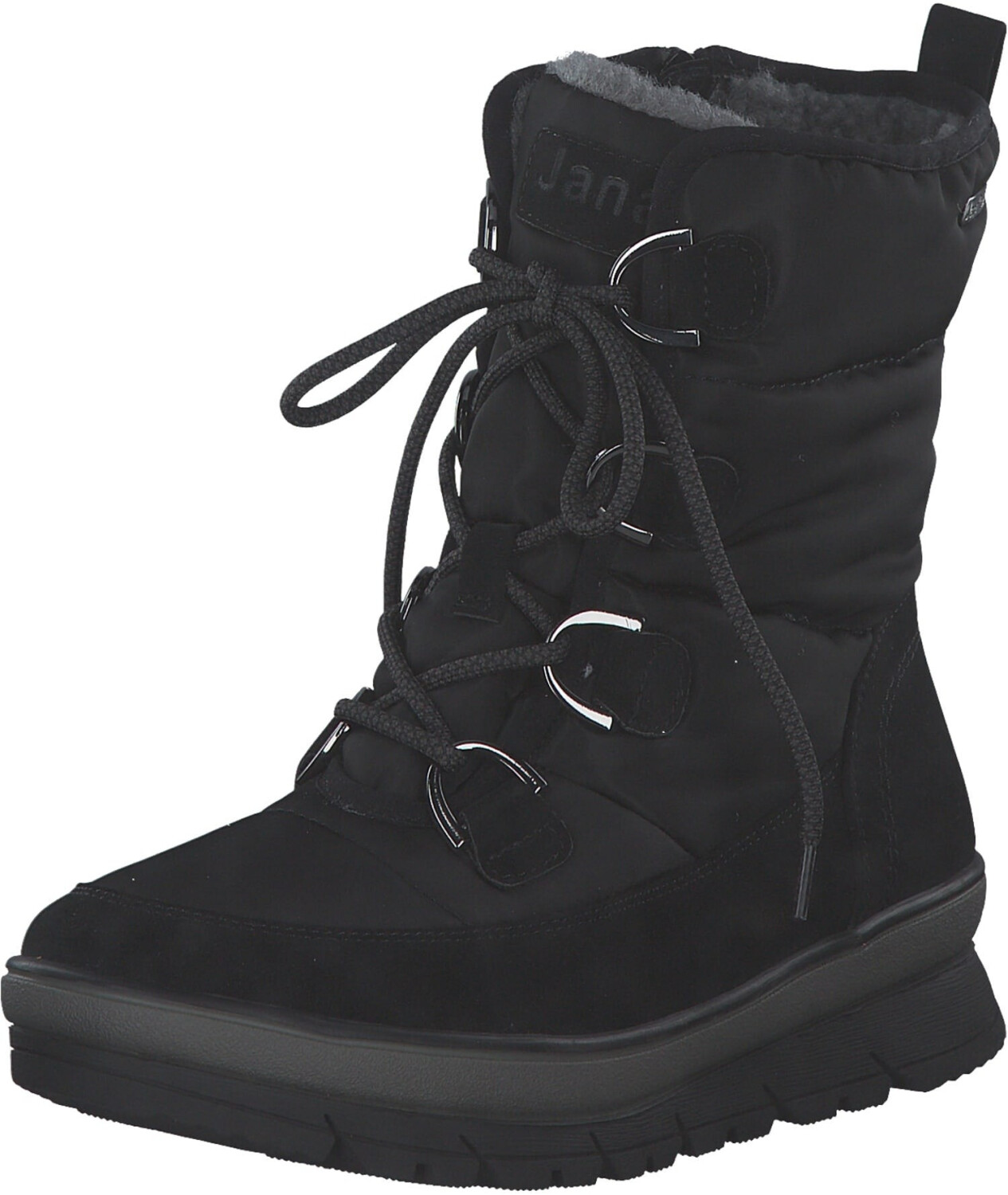 Jana Damen Sneaker Laced Vegan, Scarpe Da Ginnastica Donna, Larghezza H Per Piedi Larghi, Materiali Vegani