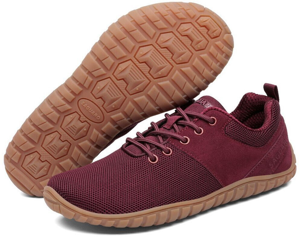 Saguaro Active Barefoot Shoe 6mm Sole Zero Drop Comfortable Light Breathable Non-Slip Minimalist Shoes Sports Shoes Sneakers Loafers Lace-Up Casual Shoes