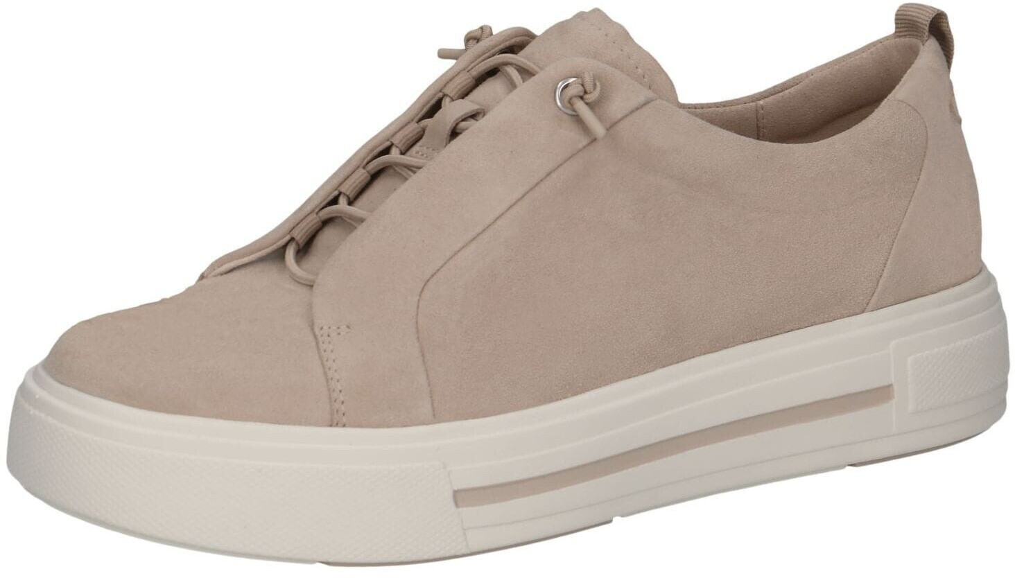 Caprice Lace-up shoe Regular Sand Suede 23709