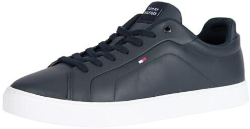 Tommy Hilfiger Court Sneaker Icon Flag Essential leather blue desert sky