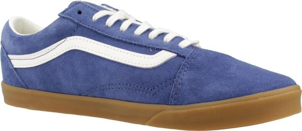 Vans old skool navy blue gum cheap