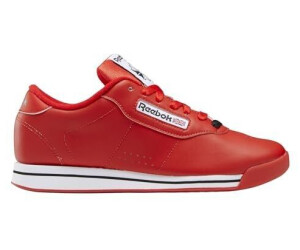 Red high top princess reebok top
