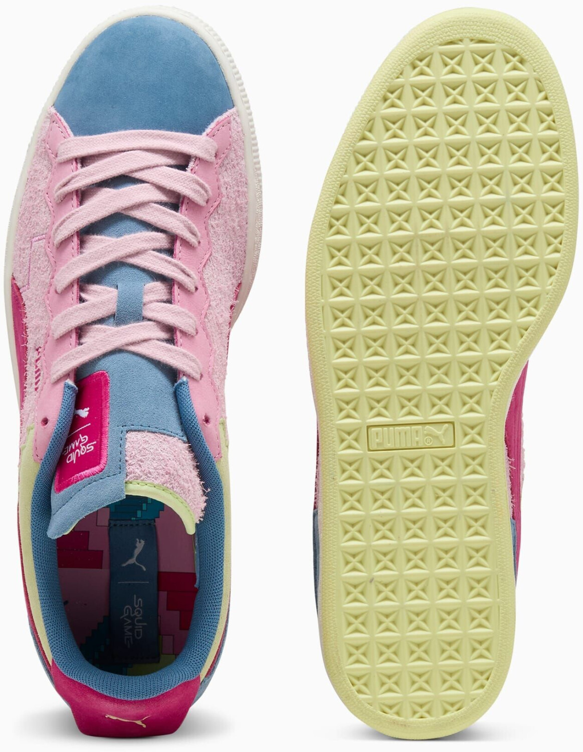 PUMA x SQUID GAME SUEDE★コラボ★BLUE HORIZON/ORCHID SHADOW Men's shoes Puma x Squid Game Suede Blue Horizon-Orchid