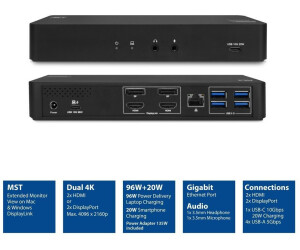ACT USB C Dual Display Dock AC7160 ab 185 41 Preisvergleich bei idealo