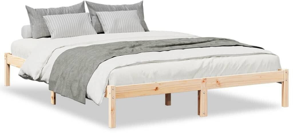 vidaXL Solid wood bed extra long 160x220cm (852422)