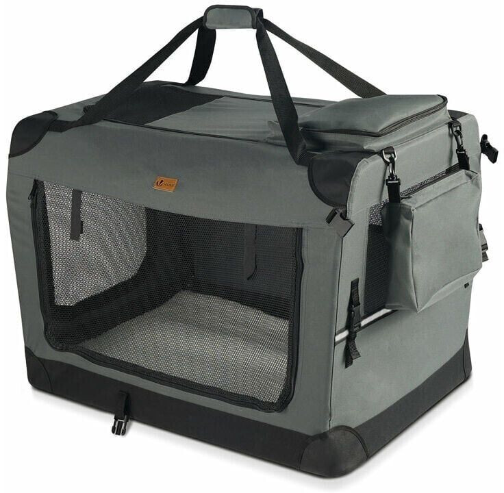 Vounot Sac Transport Pliable Pour Chien Et Chat S gris (8425466364253)