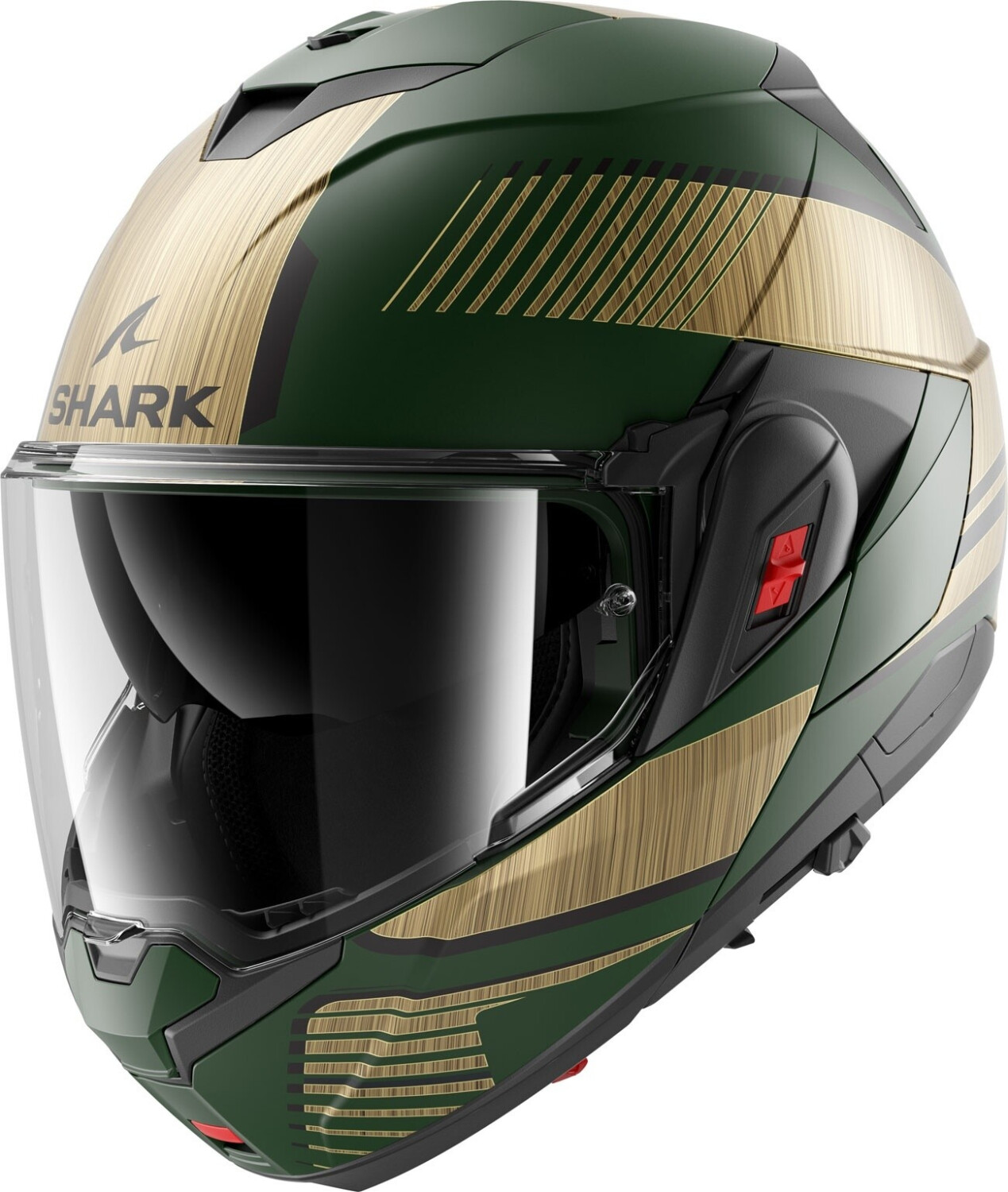 SHARK OXO Sikter black/green/gold