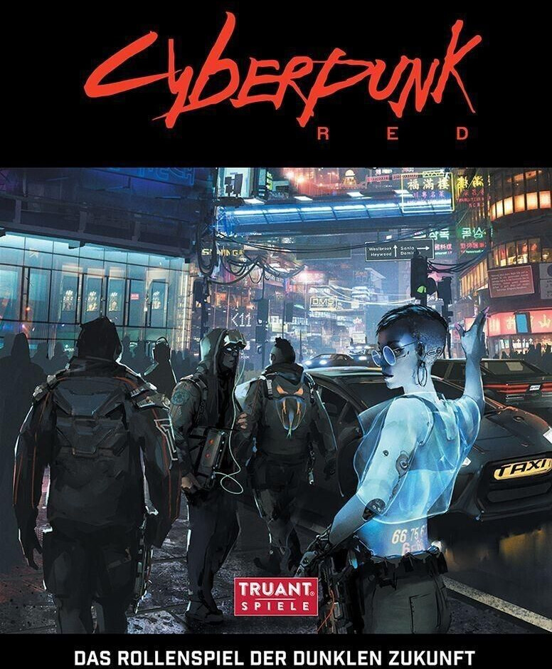 Mario Truant Verlag Cyberpunk RED: Rulebook (German)