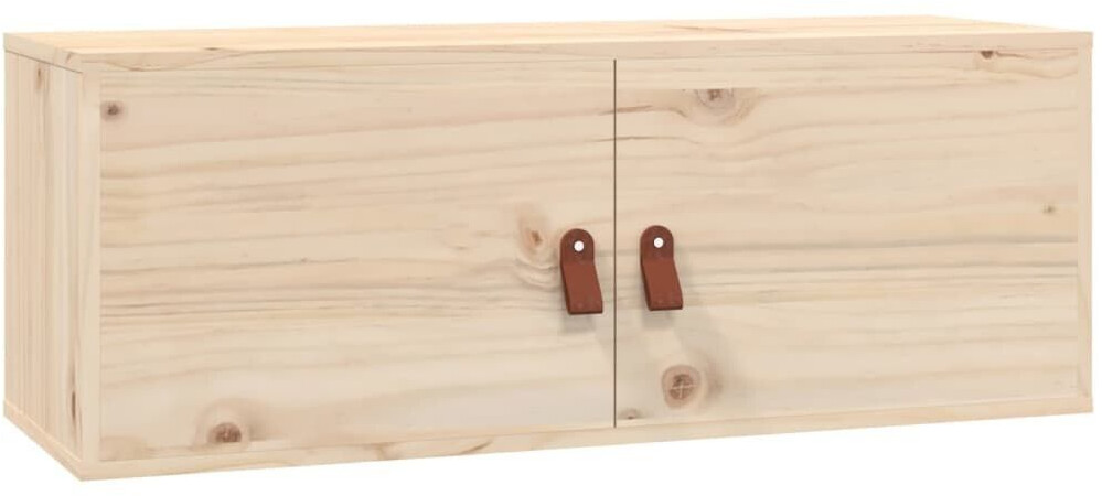 vidaXL Wall cabinet 80x30x30 cm natural