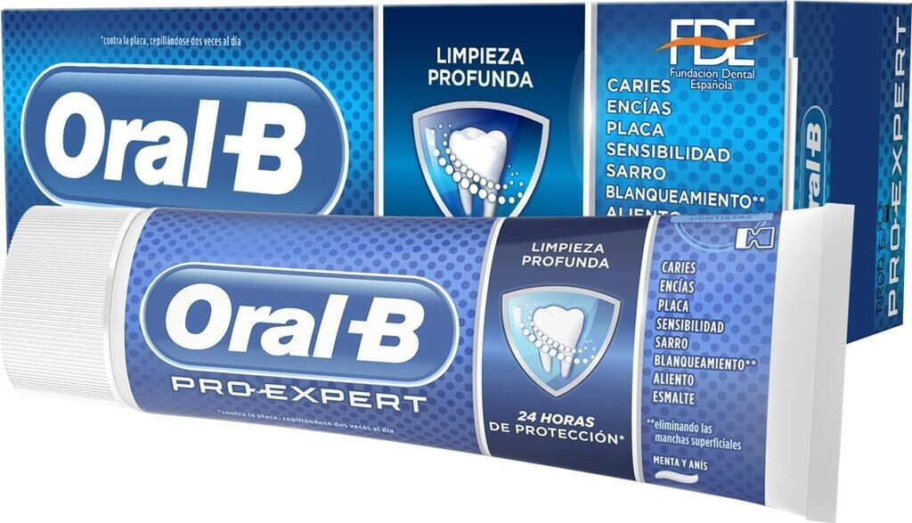 Oral b pro expert toothpaste sale