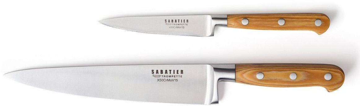 Sabatier Trompette Set couteau d'office et chef Essentiel