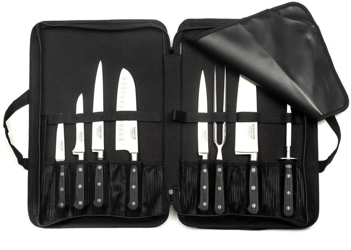 Sabatier Trompette Trousse de couteaux Origin 8 pièces