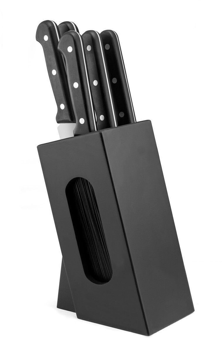 Sabatier Trompette Bloc spaghetti Universal 5 couteaux