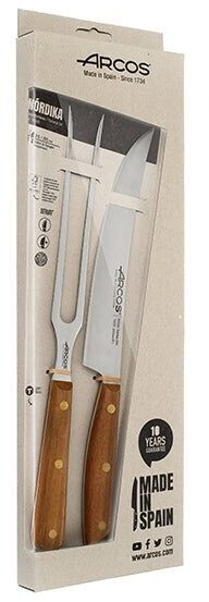 Arcos Service à découper barbecue Nordika 21,5 cm