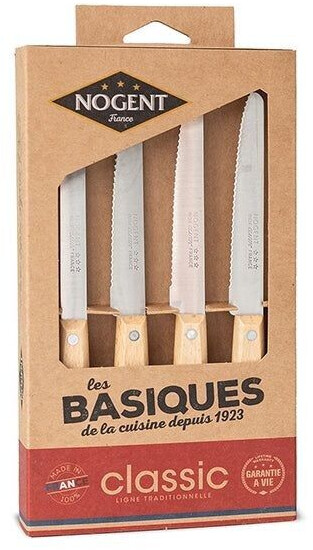 NOGENT*** Coffret couteaux Kraft Classic 23 cm bois