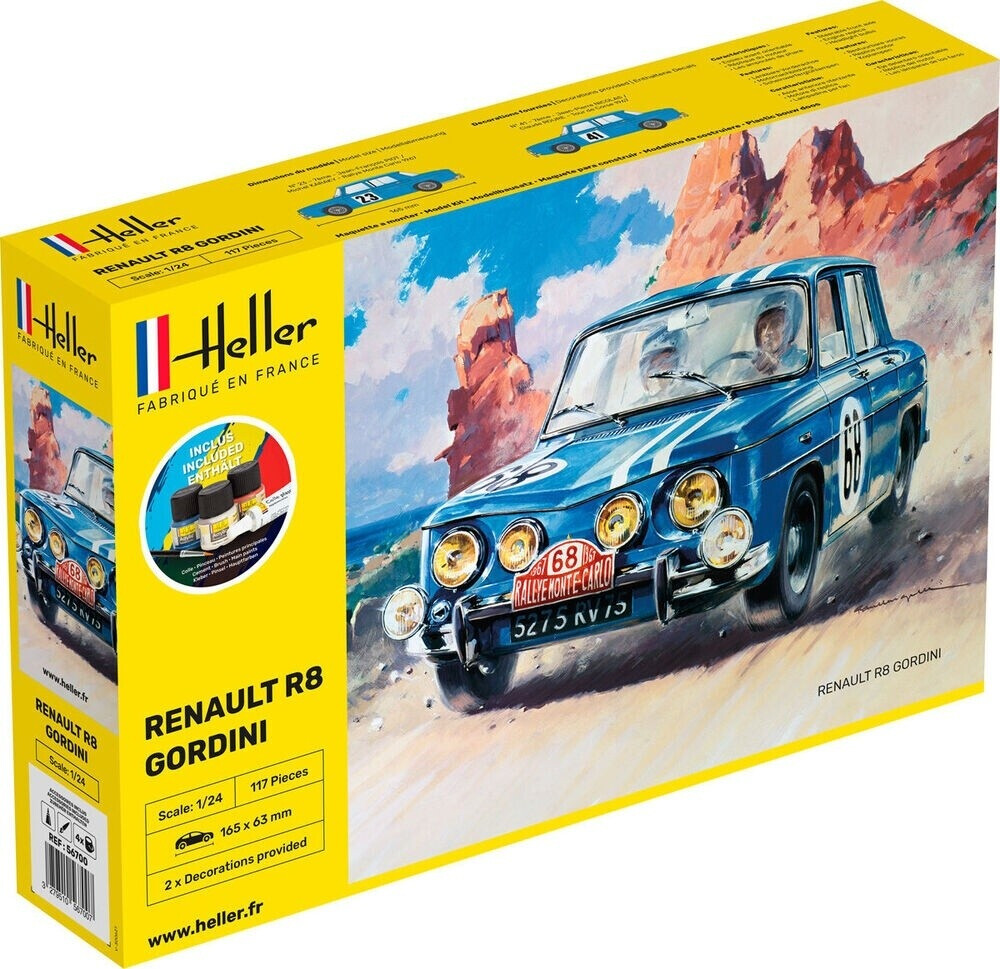 Heller Starter Kit Renault R8 Gordini (56700)