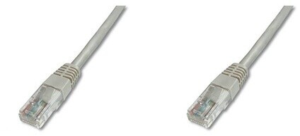 Digitus Professional Patch-Kabel RJ-45 (M) bis RJ-45 (M) 50cm UTP CAT 6e Grau (DK-1617-005), Bild 4
