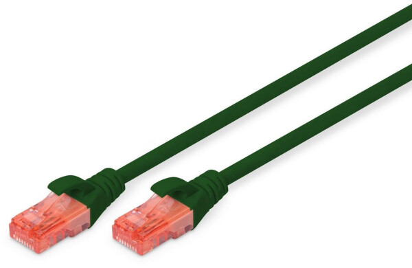 Digitus Professional Patch-Kabel RJ-45 (M) bis RJ-45 (M) 50 cm UTP CAT 6 grün (DK-1617-005/G), Bild 2