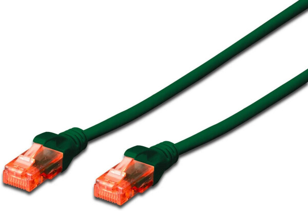 Digitus Professional Patch-Kabel RJ-45 (M) bis RJ-45 (M) 50 cm UTP CAT 6 grün (DK-1617-005/G), Bild 3