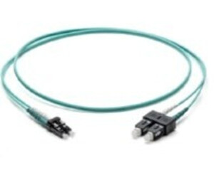 Corning LWL-Patchkabel LC/SC OM3 50/125,1m türkis (F055702T2Z20001M)