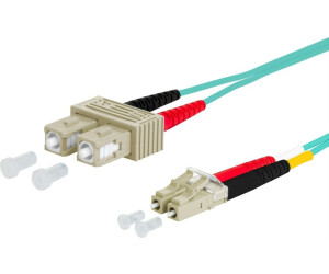 Metz Connect OpDAT Patchkabel OM3 SC-D/LC-D MM 3m aqua I-V(ZN)H 50/125 (151J1EOJO30E)