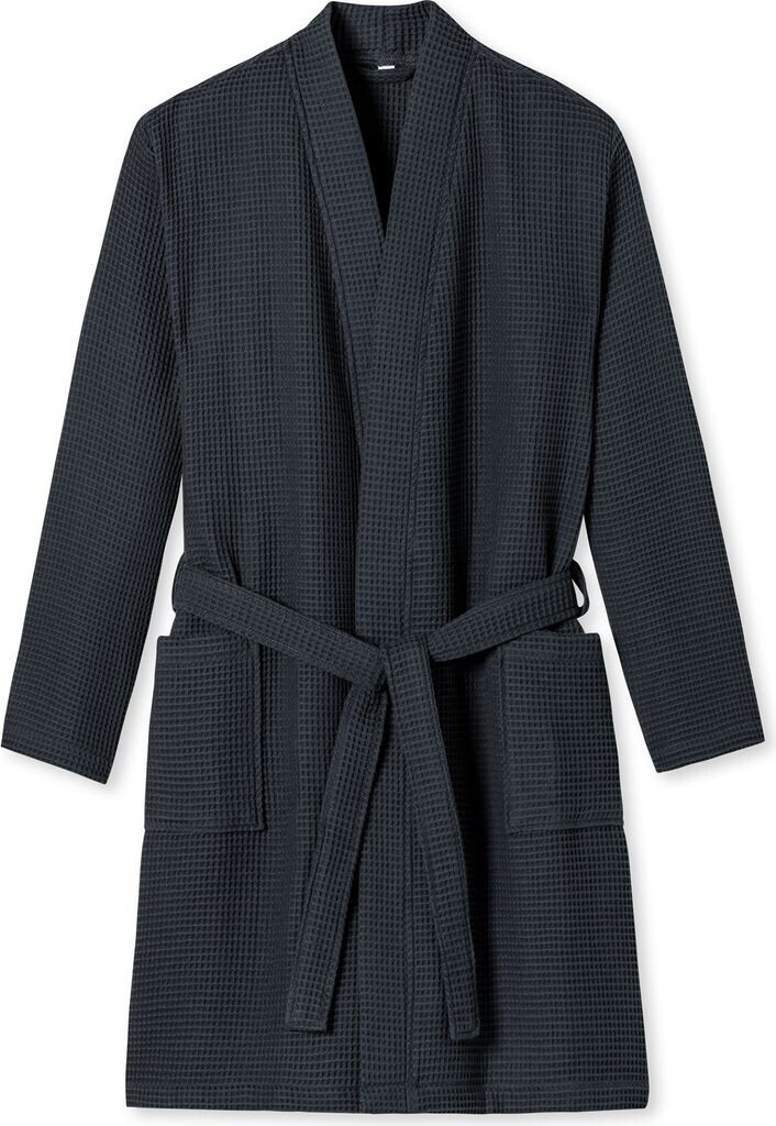 Schiesser Essentials waffle pique (178401) anthracite
