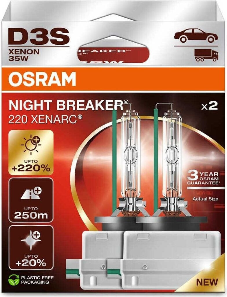 Osram XENARC Night Breaker 220 D3S Duo Pack (66340XN2-2HB)