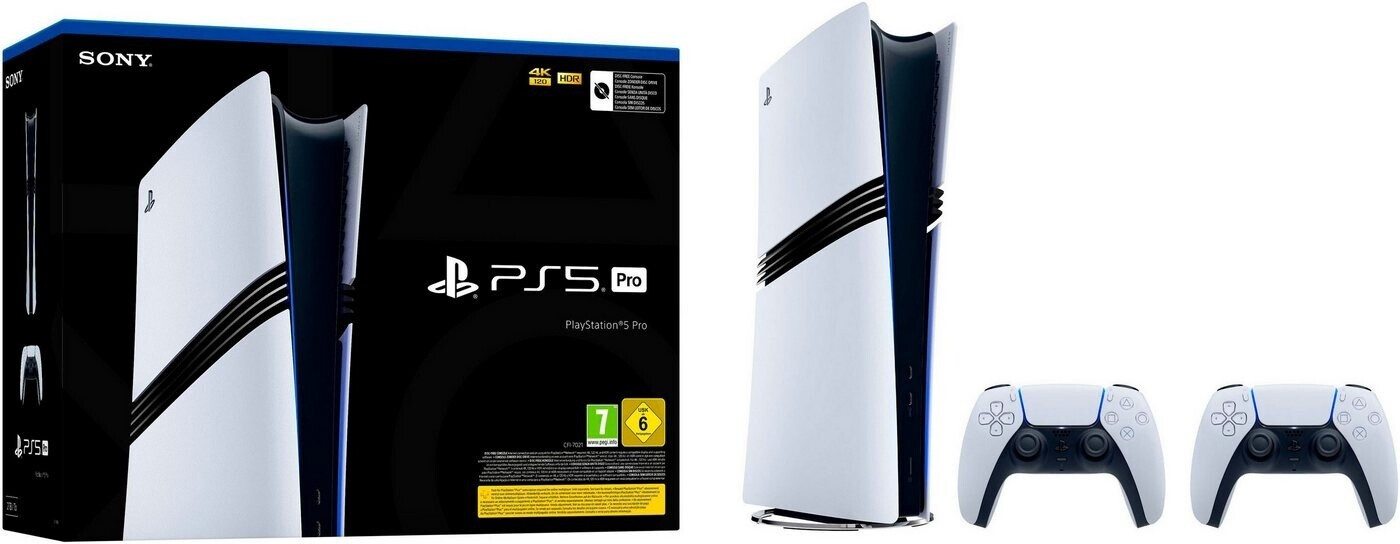 Sony PlayStation 5 Pro (PS5 Pro) blanc